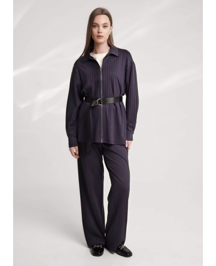 CLE Брюки жен. 156957/183ввэ, т.серый/серый