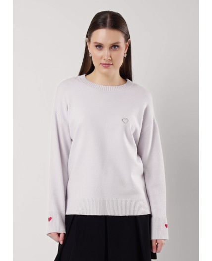 CLE Джемпер жен. 154503/180вн, серый