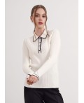 CLE Джемпер жен. 154528/181вн, молочный