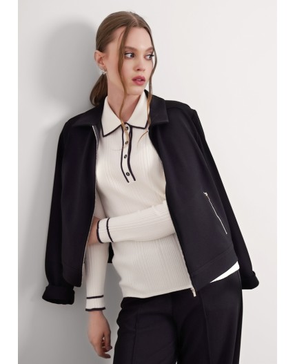 CLE Джемпер жен. 154528/181вн, молочный