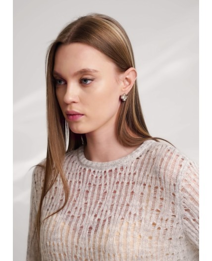 CLE Джемпер жен. 154533/183фэш, св.серый