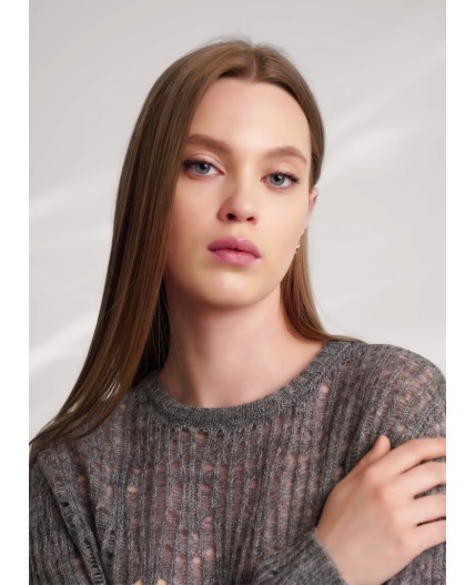 CLE Джемпер жен. 154533/183фэш, т.серый