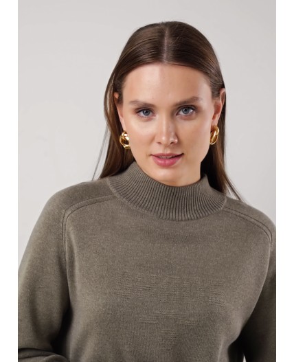 CLE Джемпер жен. 154534/182ха, хаки