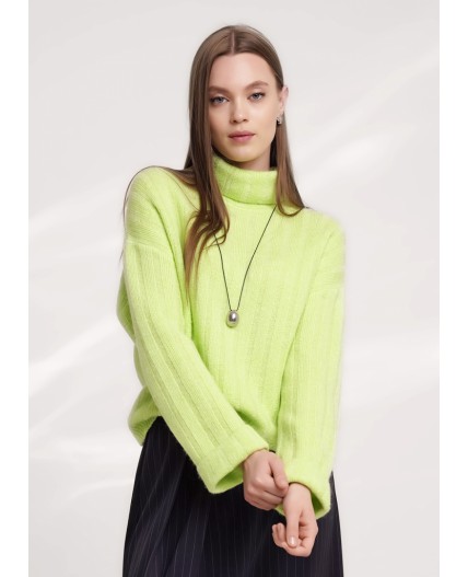 CLE Джемпер жен. 154549/183фэш, св.зелёный