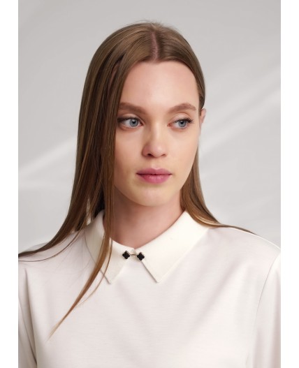 CLE Джемпер жен. 156936/180иэ, молочный