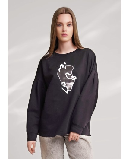 CLE Джемпер жен. 156950/183ф_п, т.серый