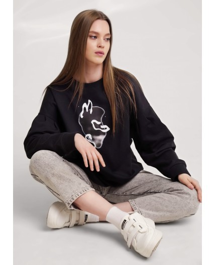 CLE Джемпер жен. 156950/183ф_п, т.серый