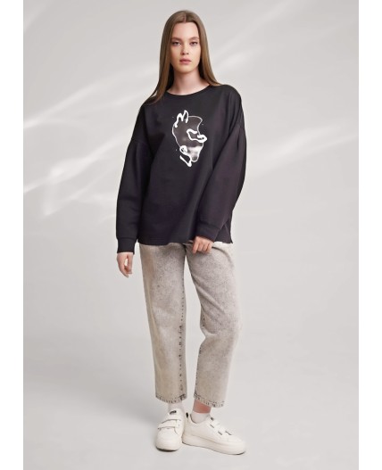 CLE Джемпер жен. 156950/183ф_п, т.серый