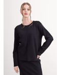 CLE Джемпер жен. 156953/181рс, чёрный