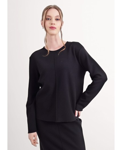 CLE Джемпер жен. 156953/181рс, чёрный