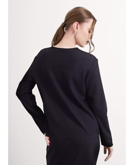 CLE Джемпер жен. 156953/181рс, чёрный