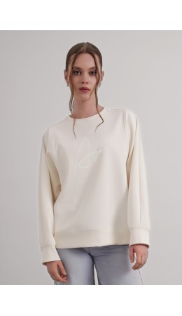 CLE Джемпер жен. 156979/181эф, молочный