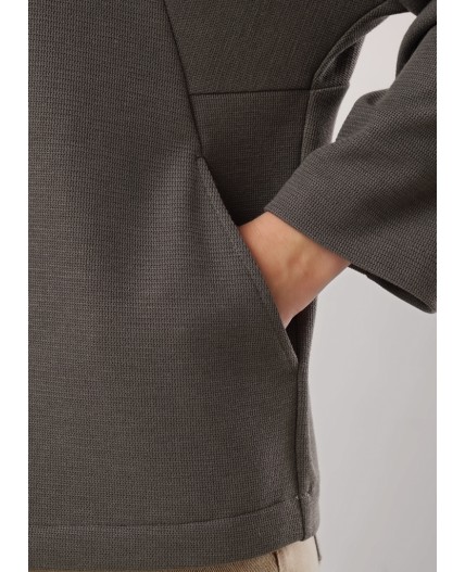 CLE Джемпер жен. 156990/182тдф, хаки/серый