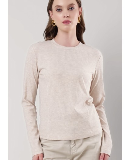 CLE Джемпер жен. 356921шв, бежевый