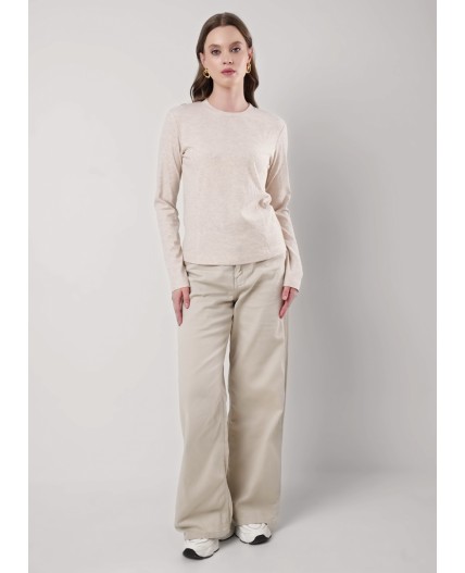 CLE Джемпер жен. 356921шв, бежевый