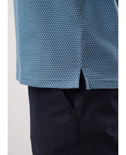 CLE Джемпер муж. 442464/24кжн_п, т.голубой/чёрный