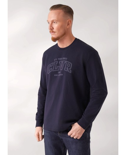 CLE Джемпер муж. 452587/02у_п, т.синий