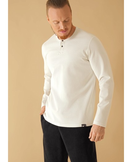 CLE Джемпер муж. 452608/05шал, молочный