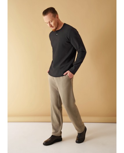 CLE Джемпер муж. 452608/05шал, т.серый