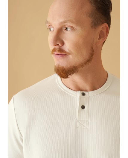 CLE Джемпер муж. 452608/05шал maxi, молочный