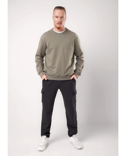 CLE Джемпер муж. 452616/09т_п, хаки