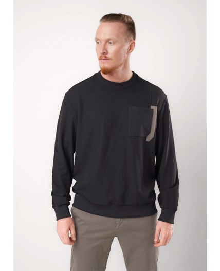 CLE Джемпер муж. 452621/09тдф, чёрный