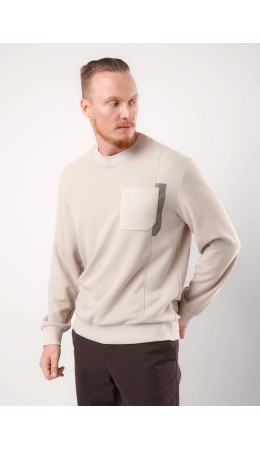 CLE Джемпер муж. 452621/09тдф, св.серый