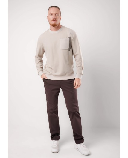 CLE Джемпер муж. 452621/09тдф, св.серый