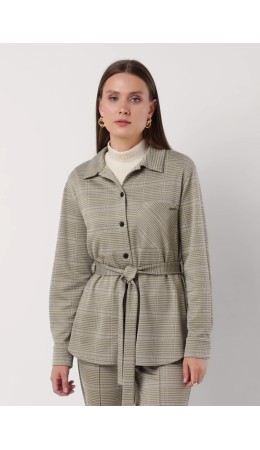 CLE Жакет жен. 156982/182ввэ, св.зелёный/хаки