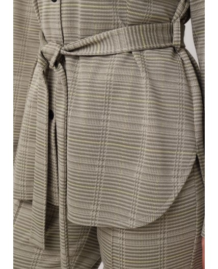 CLE Жакет жен. 156982/182ввэ, св.зелёный/хаки