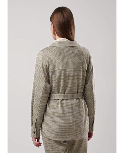 CLE Жакет жен. 156982/182ввэ, св.зелёный/хаки