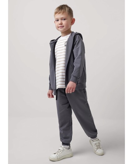 CLE Куртка мал. 856896у_п, т.серый