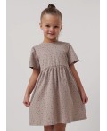 CLE Платье дев. 856865кдн, т.бежевый/чёрный