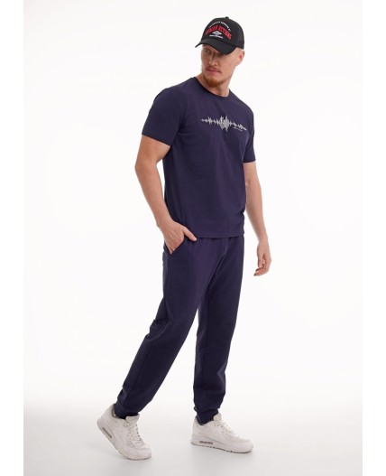 CLE Футболка муж. 451978/06г_п, т.синий