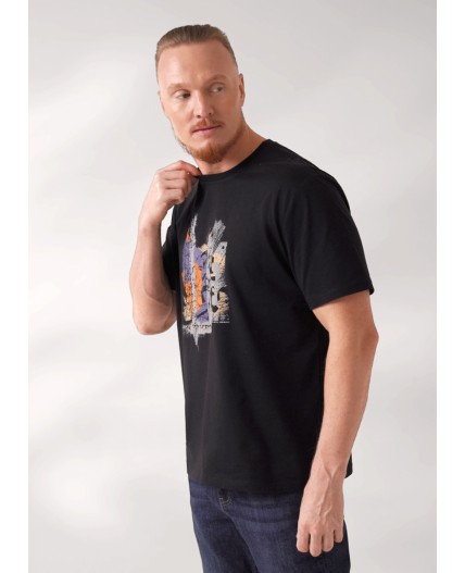 CLE Футболка муж. 452589/02кд_п, чёрный