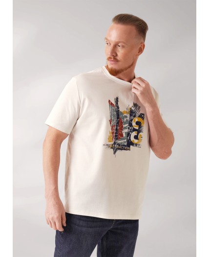 CLE Футболка муж. 452589/02кд_п, молочный