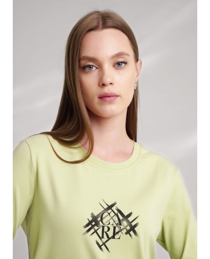 CLE Фуфайка жен. 156947/183гтк_п, св.зелёный