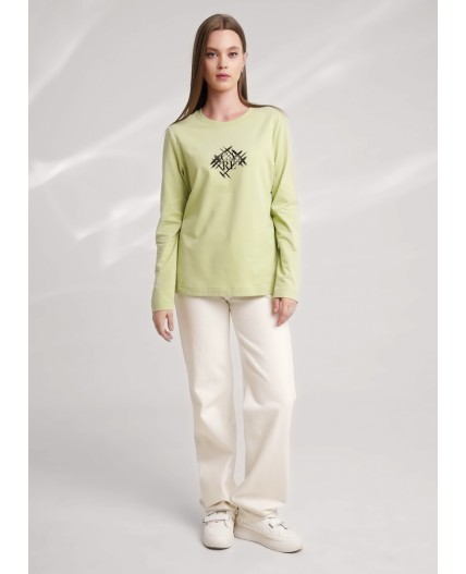 CLE Фуфайка жен. 156947/183гтк_п, св.зелёный