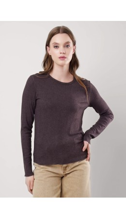 CLE Фуфайка жен. 356920шв, коричневый