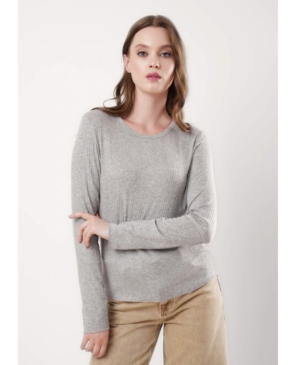 CLE Фуфайка жен. 356920шв, т.серый