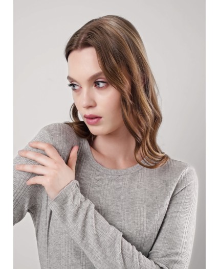 CLE Фуфайка жен. 356920шв, т.серый