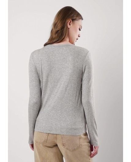 CLE Фуфайка жен. 356920шв, т.серый