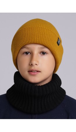 CLE Шапка дет. 423559аш, горчичный