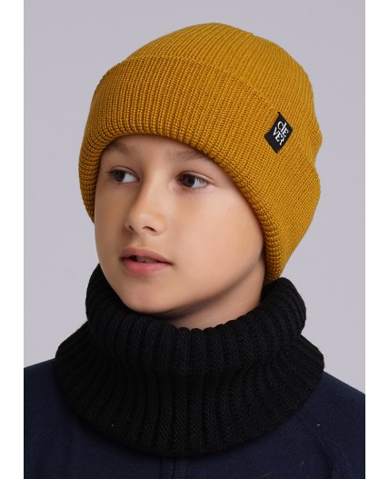 CLE Шапка дет. 423559аш, горчичный