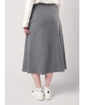 CLE Юбка жен. 156882ввэ, т.серый/серый