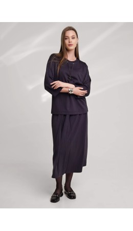 CLE Юбка жен. 156958/183ввэ, т.серый/серый