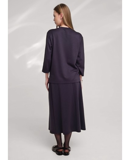 CLE Юбка жен. 156958/183ввэ, т.серый/серый