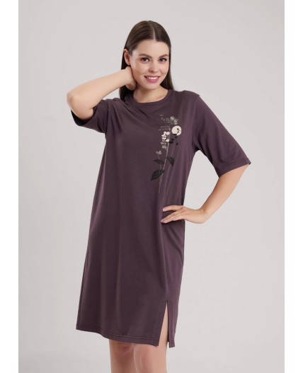 CLE LDR15-1181 Платье жен. Миндаль, кофейный