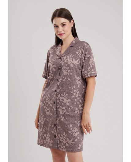 CLE LDR15-1181/1 Платье жен. Миндаль, кофейный/коричневый