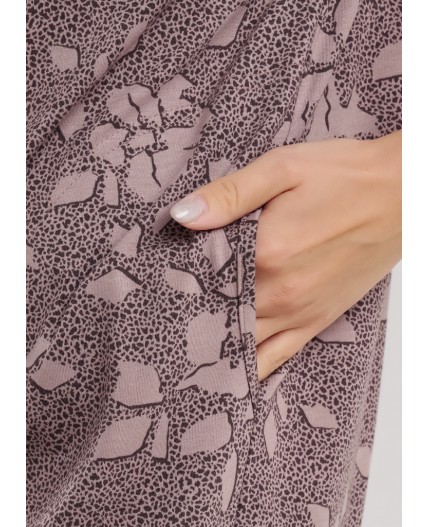 CLE LDR15-1181/1 Платье жен. Миндаль, кофейный/коричневый